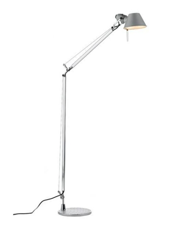 Tolomeo Lettura vloerlamp, aluminium
